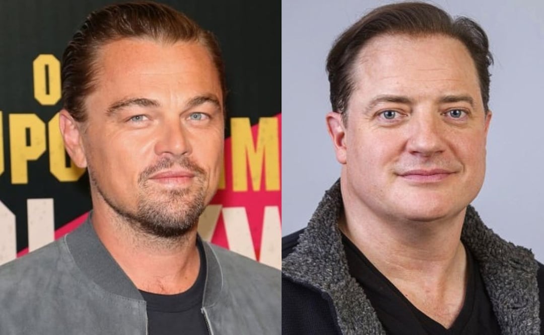 Leonardo DiCaprio y Brendan Fraser juntos en una película (Fuente Instagram @brendan__fraser y @leodicaprio.oficial)