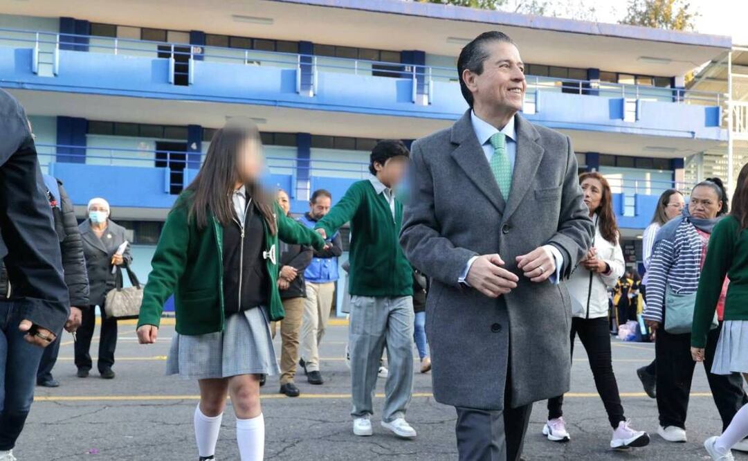 Giovani Gutiérrez destaca que Coyoacán trabaja 24/7 para mejorar las escuelas de Coyoacán (13/02/2025). Foto: Especial