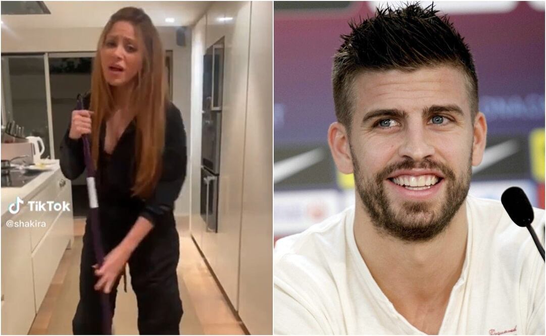 Foto: TikTok. Shakira y EFE