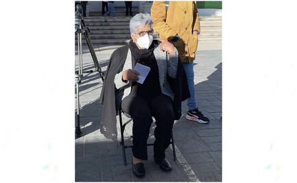 "En el nombre de Dios", inicia la vacunación a adultos mayores en Aguascalientes