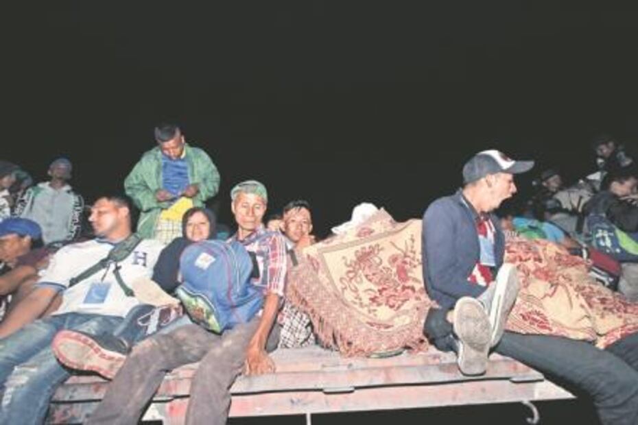 Caravana se fragmenta en su camino a la CDMX