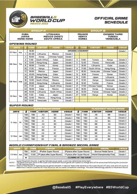 Adelantan final de Baseball5 en el Zócalo para que no interfiera con marcha del INE