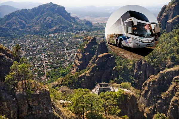 Cómo llegar a Tepoztlán en autobús desde CDMX