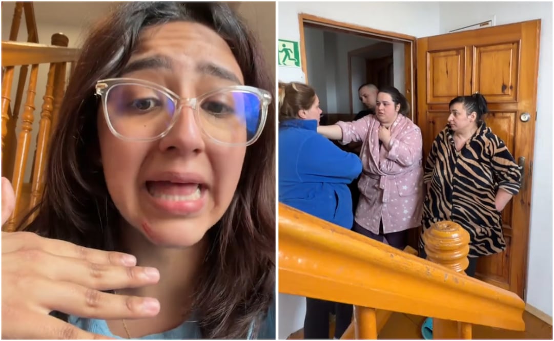 Mujer colombiana denuncia presunta agresión física y verbal en un hotel de Polonia; caso desata indignación entre usuarios en redes. Foto: Captura de pantalla @_25rodriguez_