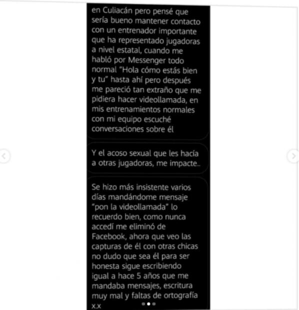 Denuncian acoso sexual en el futbol femenil de Sinaloa