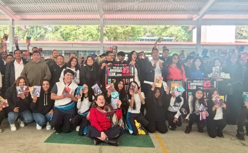 SEP y el FCE implementan nueva estrategia para fomentar lectura en bachillerato (31/01/2026). Foto: Especial