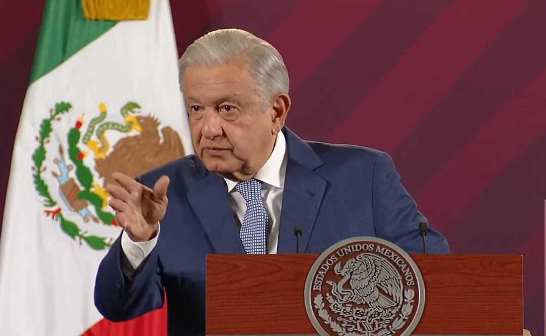 López Obrador dijo que el pasado lunes llegó una solicitud a la Secretaría de Gobernación de la empresa. Foto: captura de pantalla