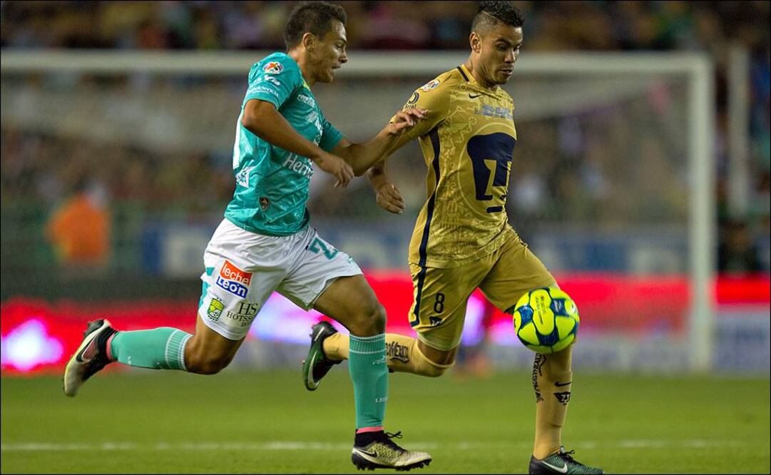 Con gol de último minuto Pumas derrota al Léón
