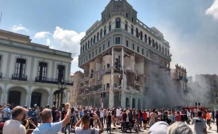 Explosión destruye Hotel Saratoga en La Habana, Cuba