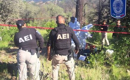Hallan osamentas y restos óseos en la localidad de "El Willy", en Casas Grandes, Chihuahua; son trasladados al Semefo para prácticas periciales