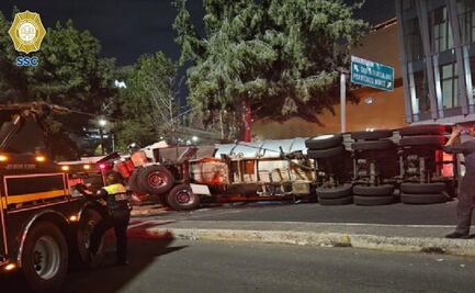 SSC coordina servicios de emergencia tras volcadura de pipa con agua tratada en alcaldía Álvaro Obregón