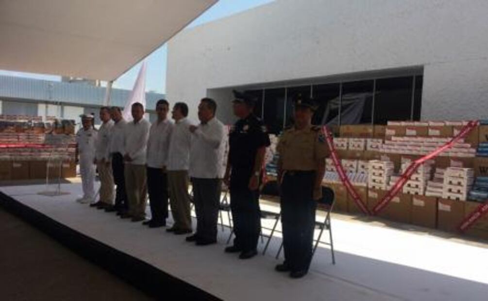 Destruyen 11 millones de cigarros de procedencia ilícita en Mérida