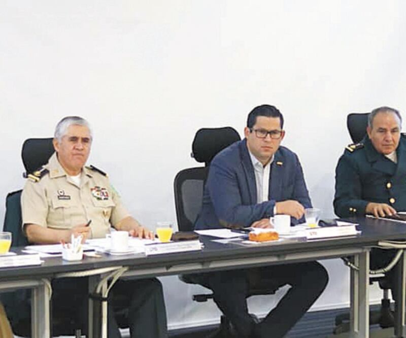 Estrategia. Diego Sinhue Rodríguez Vallejo señaló que existe un trabajo con la Federación y el estado para la captura de delincuentes. ESPECIAL