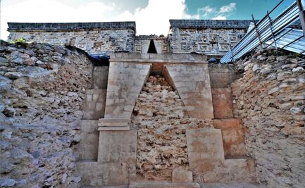 Encuentran pasaje de 25 metros en Palacio de Gobierno de Uxmal