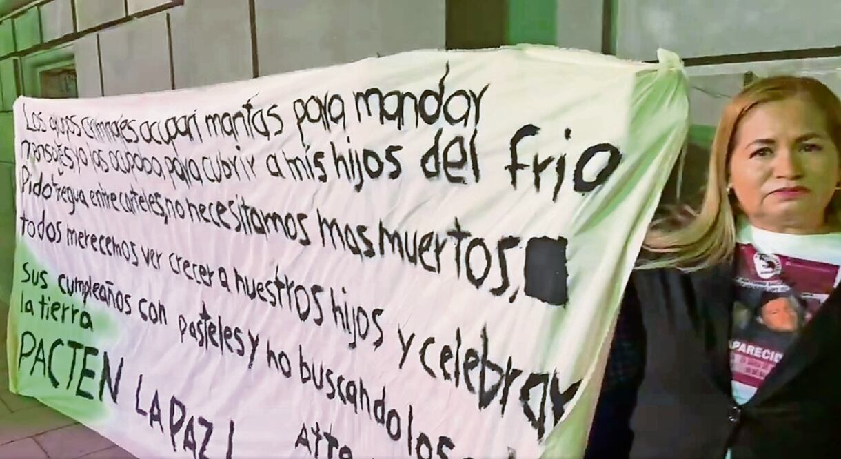 En un video en redes sociales, Ceci Flores pidió a
los cárteles hacer un pacto de paz. Foto: Tomada de Video