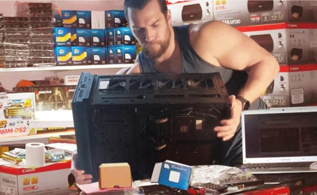 Cavill sorprendió a la comunidad mostrando el proceso en el que armó su nueva PC para gaming