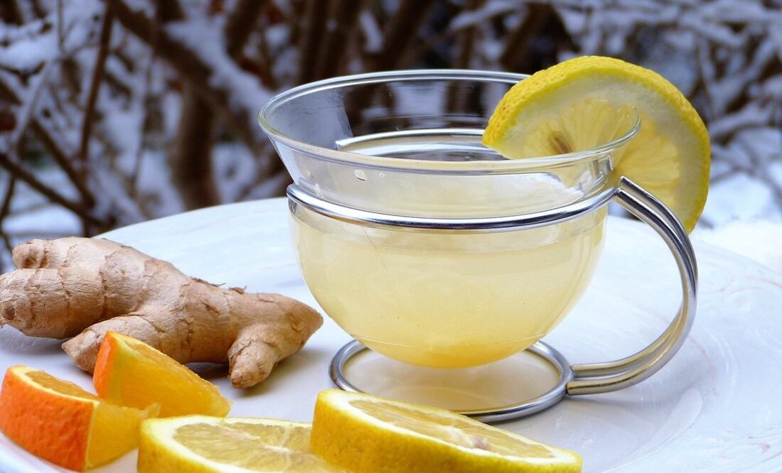 El té de jengibre con limón es rico en antioxidantes / Foto: Pixabay