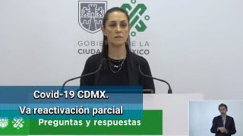 Va reactivación parcial de actividades en CDMX el 1 de junio, con horarios escalonados
