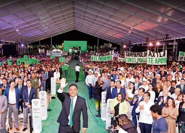 Ricardo Gallardo presenta resultados