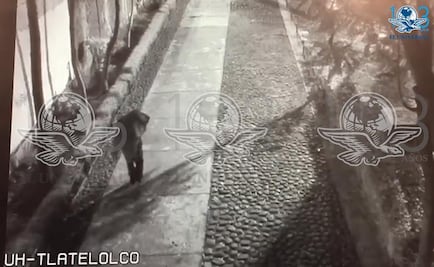 Captan momento en que hombre abandona maleta con cuerpo de Ingrid en Tlatelolco