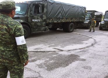 Distribuye Sedena víveres para damnificados en Chiapas