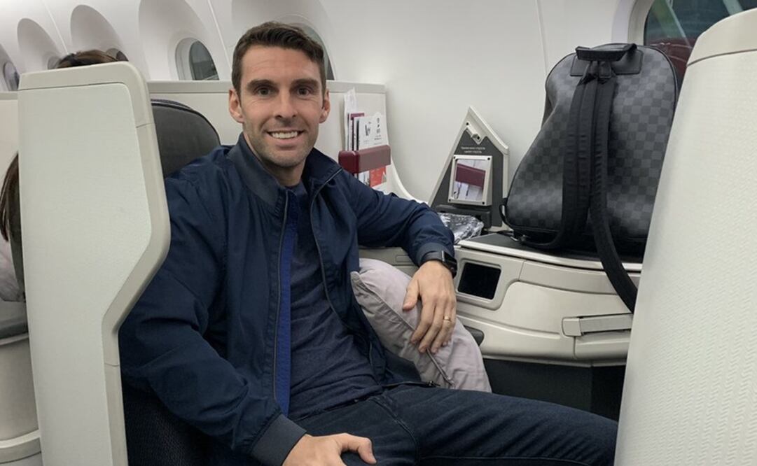 El argentino Mauro Boselli partió este jueves rumbo a Brasil. FOTO TOMADA DE TWITTER @mauroboselli
