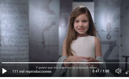 Interponen denuncia por spot con niños de Mexicanos Primero