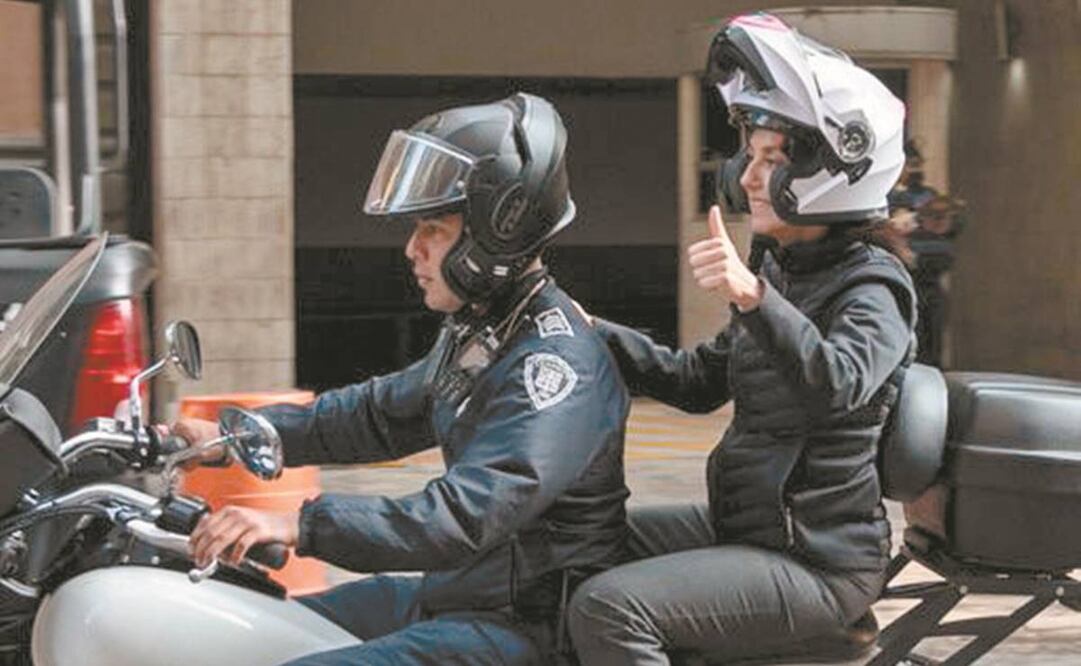 La jefa de Gobierno supervisó el operativo en la Línea 1. Foto: Especial.