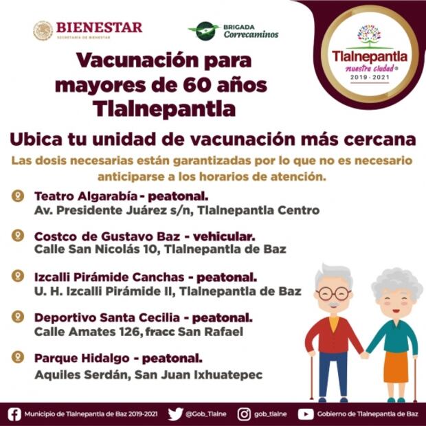 Así será la vacunación contra Covid-19 en 16 municipios del Edomex