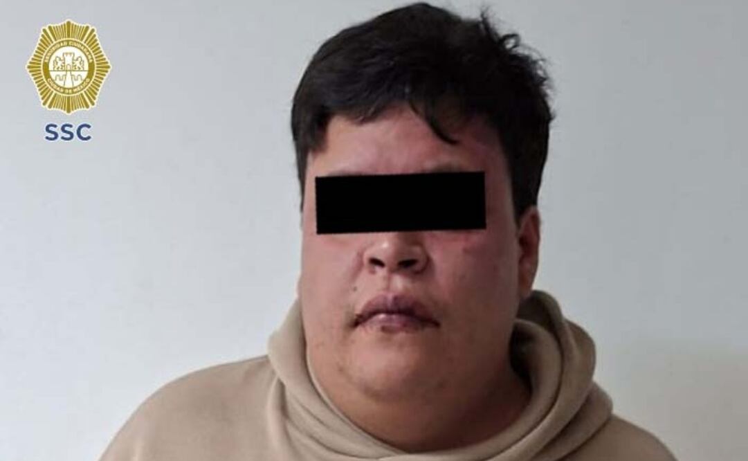 Cae sujeto presuntamente relacionado con homicidio en Iztapalapa. Foto: Especial.