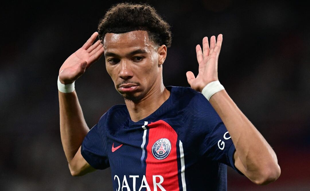 Hugo Ekitike en partido con el PSG - Foto: AFP