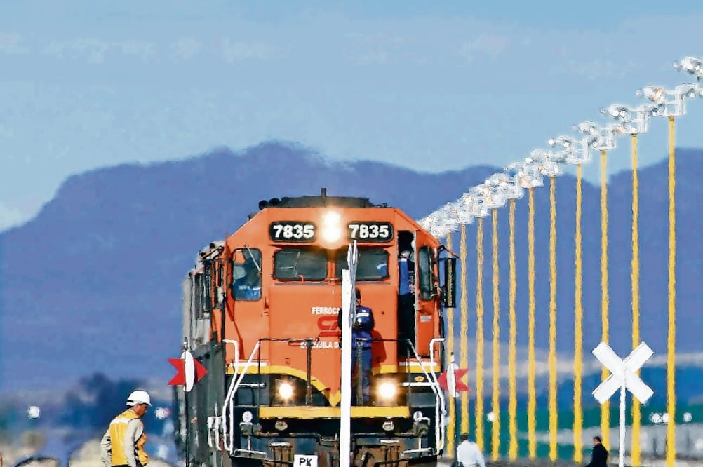 Desde el pasado lunes 18 de diciembre de 2023, CBP cerró dos pasos fronterizos del tren, en Eagle Pass-Piedras Negras y El Paso-Ciudad Juárez, por considerar que grupos de contrabandistas utilizaban el ferrocarril para mover migrantes. Foto: Archivo / EL UNIVERSAL