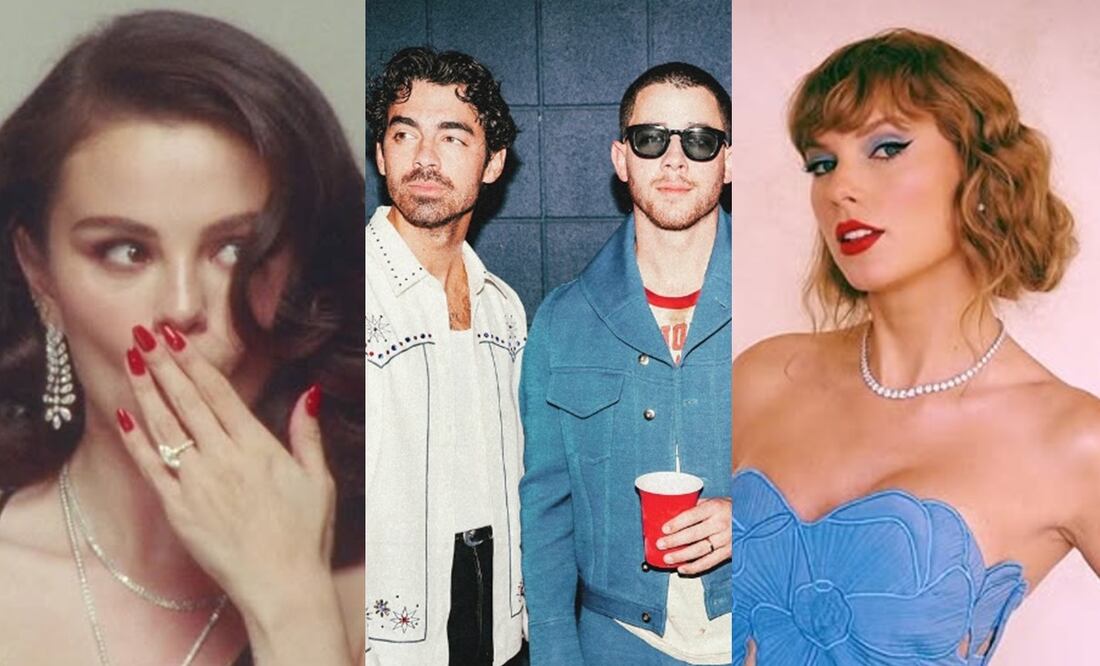 Taylor Swift y Joe Jonas salieron durante el verano de 2008, mientras que Selena Gómez y Nick Jonas de 2008 a 2010. Foto: Instagram oficial.
