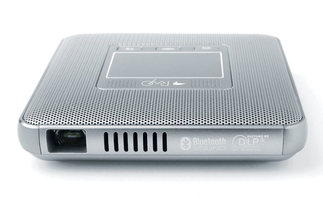 Canon Rayo S1, el mini proyector que también es power bank y altavoz.