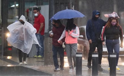 Por fuerte lluvia, activan alerta amarilla en alcaldías de la CDMX