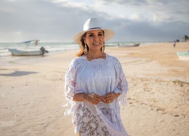 Mara Lezama destaca apertura de las playas públicas de Tulum