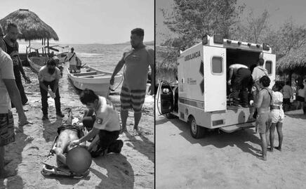 Sujeto ataca con arma blanca a 3 turistas argentinos en Lagunas de Chacahua, Oaxaca