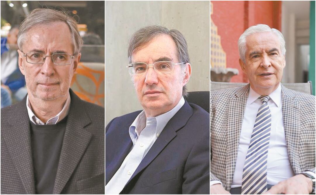 José Antonio Crespo, José Woldenberg y Alfonso Zárate. ESPECIAL