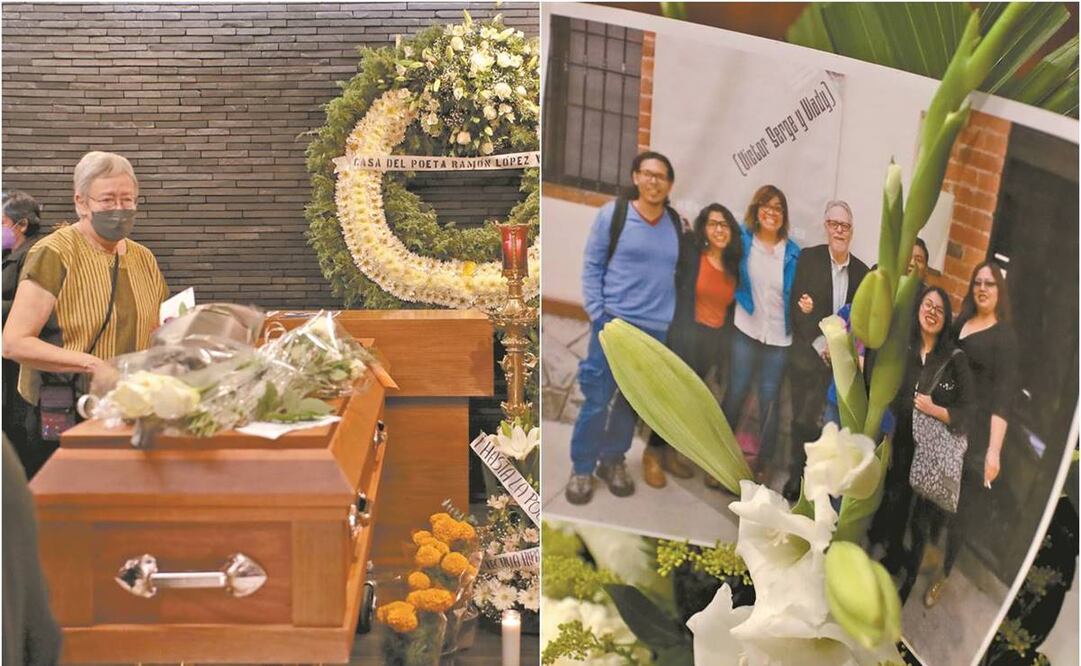 Decenas de alumnos también llegaron a honrar a su apreciado maestro y guía. Foto: Especial