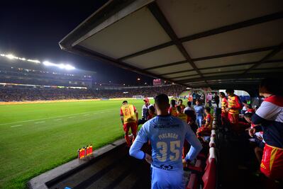 Detienen el Monarcas vs León por el grito de "Eh pu..."