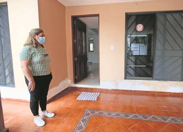 Cuando vino el agua en Tula, sólo pudo salvar las cenizas de su padre