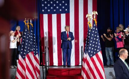 Trump se olvida de su juicio y hace campaña en Wisconsin: "lo apoyamos todavía más", dicen simpatizantes