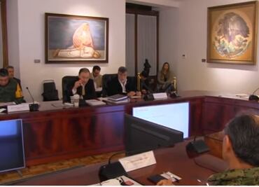 Este es el video de la reunión de gabinete donde renuncia Durazo