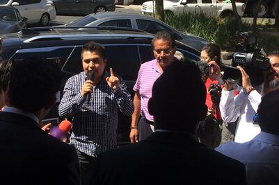 ​Protestan frente a SCT por construcción de nuevo aeropuerto