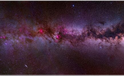 Logran foto panorámica de la Vía Láctea sin telescopios profesionales