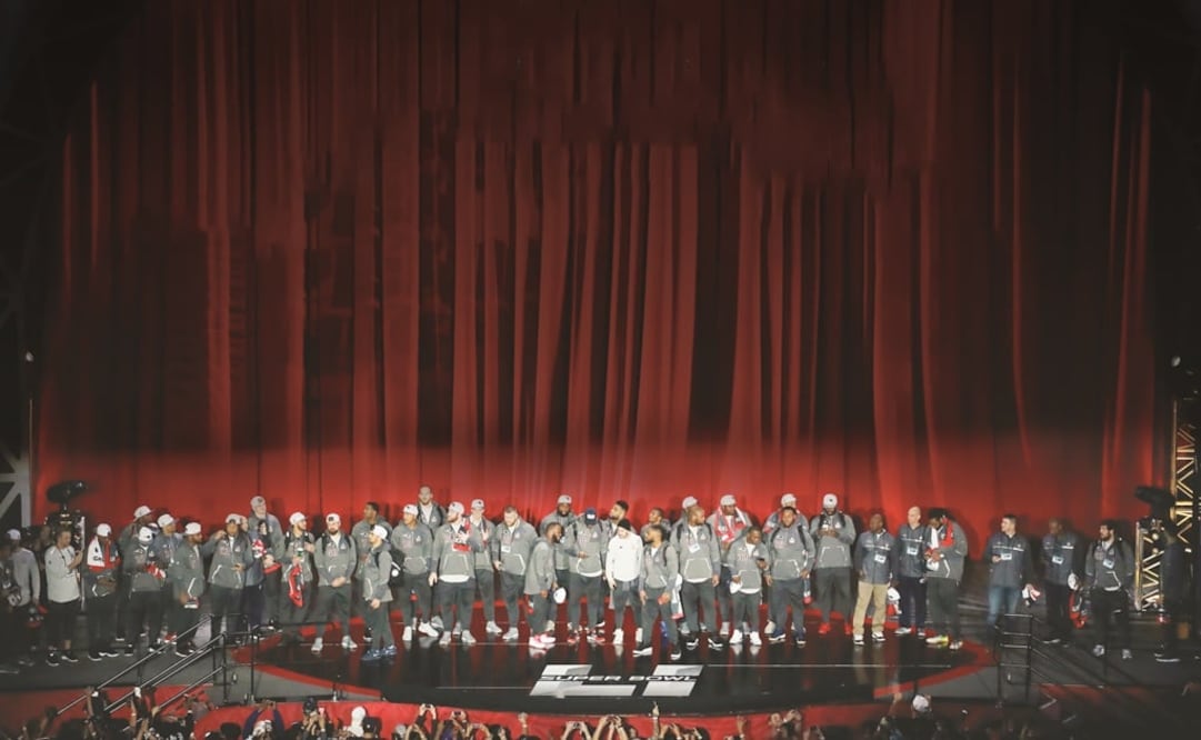 Los Patriots de Nueva Inglaterra atendieron a todos los medios que acudieron a recabar puntos de vista de los protagonistas del Super Bowl LI, que se disputará el próximo domingo. Foto: ERIC GAY. AP