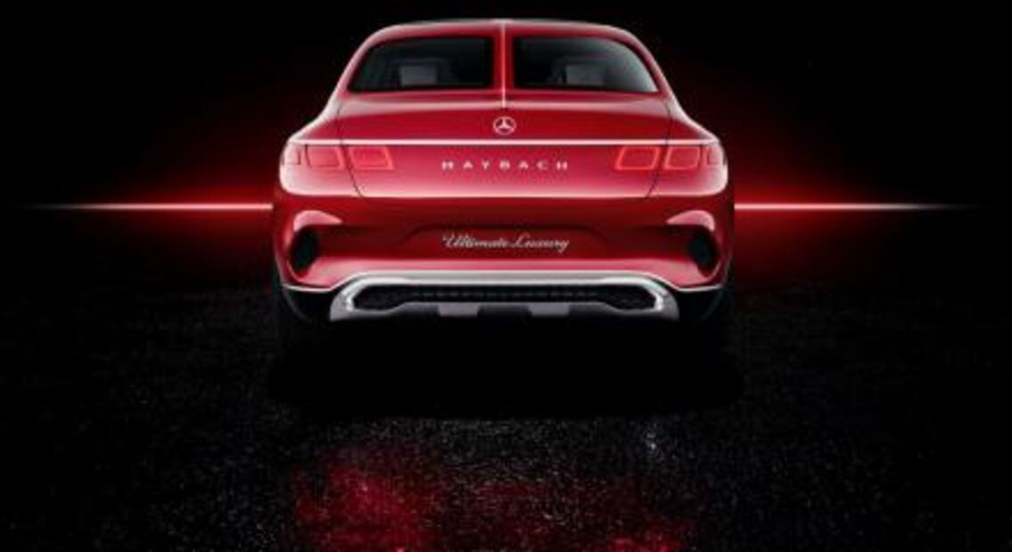 Vision Mercedes-Maybach Ultimate Luxury un SUV de 750 hp