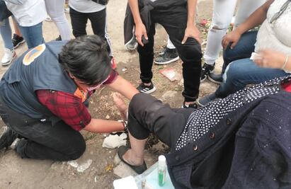 Quema de pirotecnia deja 8 heridos en funeral dentro del panteón San Isidro, Azcapotzalco