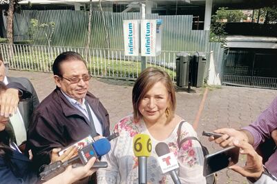 Va Xóchitl Gálvez al MP por “daño” en demolición