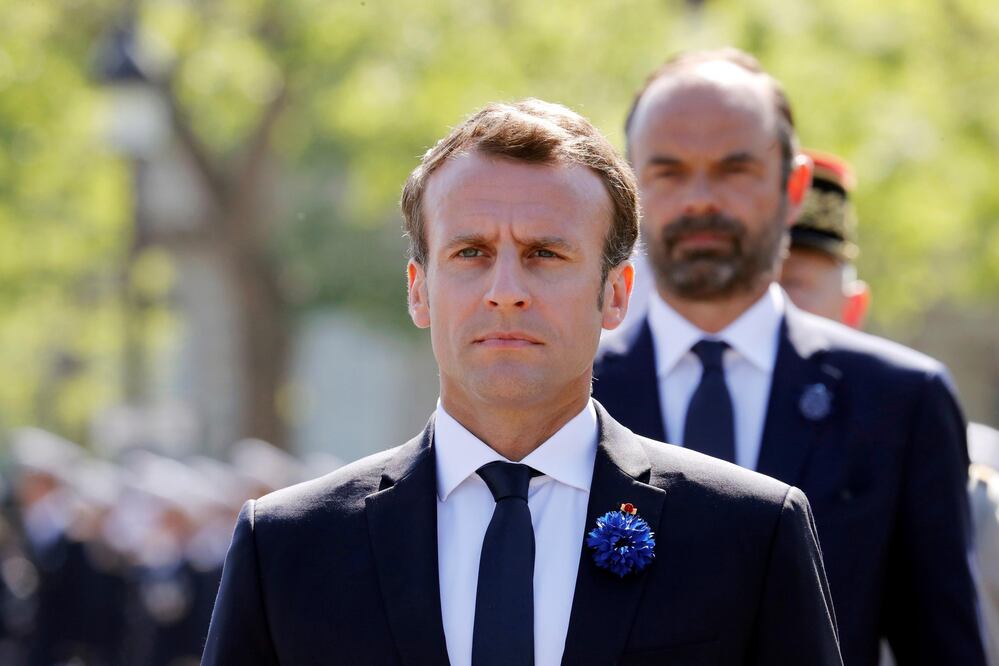 El presidente francés Emmanuel Macron (Foto: AFP)